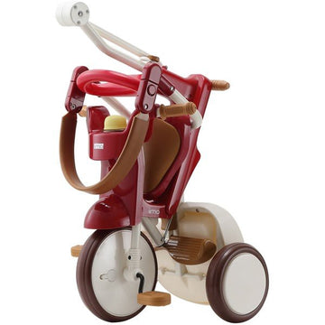 iimo 三輪車 #02 エターニティーレッド イーモトライシクルナンバー02 TRICYCLE 折りたたみ式 【ラッピング不可商品】【送料無料 沖縄・一部地域を除く】
